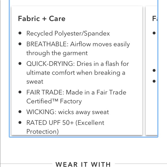 Athleta Bayview Tank Shale - Picture 5 of 10